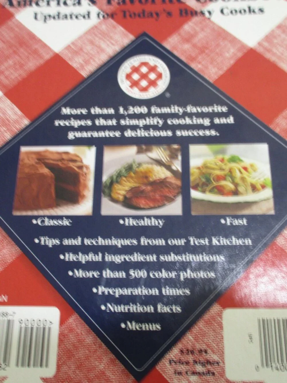 Better Homes & Garden New Cookbook 11th Edition 1996 Meredith Corp. binder